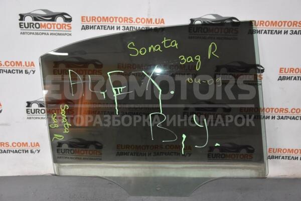 Скло двері заднє праве Hyundai Sonata (V) 2004-2009 834213K010 67996  euromotors.com.ua
