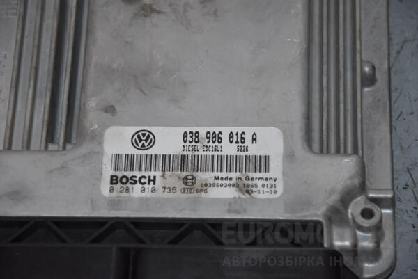 Блок управления двигателем комплект VW Transporter 1.9 TDI (T5) 2003-2015 038906016A 67813 - 2