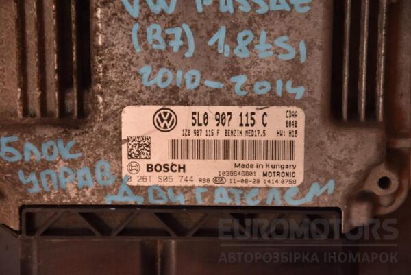 Блок управления двигателем VW Passat 1.8tsi (B7) 2010-2014 5L0907115C 68431 - 2