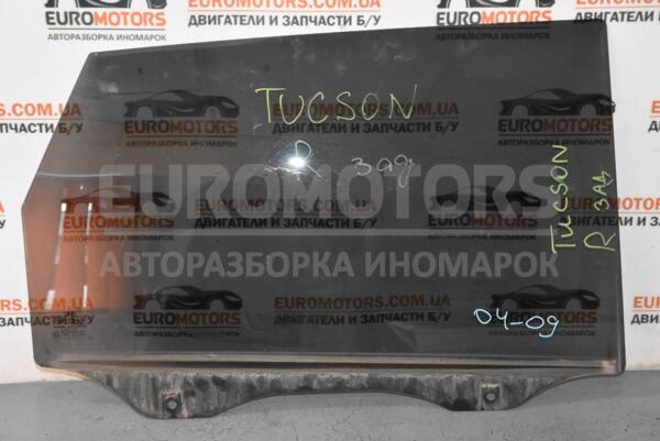 Скло двері заднє праве Hyundai Tucson 2004-2009  68998  euromotors.com.ua