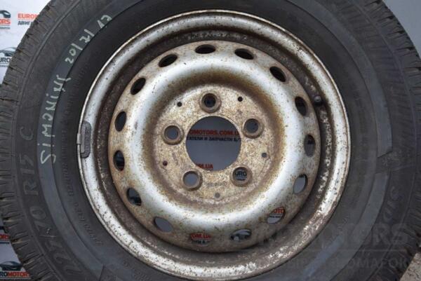 Диск колісний сталевий R15 6Jx15 ET75 Mercedes Sprinter (901/905) 1995-2006 9034010802 69606 - 2