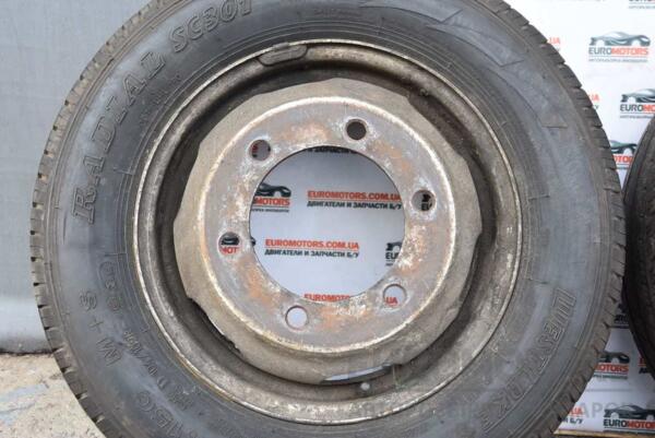 Диск колісний залізний R15 5,5 J15 H2 HMA115 (двухкатковий) Mercedes Sprinter (901/905) 1995-2006 A9044000002 69616 - 2