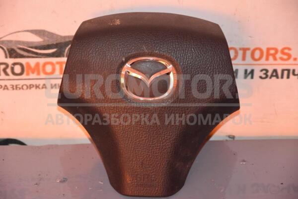 Подушка безпеки кермо Airbag (2 роз'єму) Mazda 6 2002-2007 GJ6A57K00B 71061  euromotors.com.ua