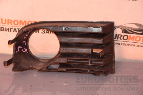 Решетка в бампер левая под туманку VW Golf (V) 2003-2008 1K0853665B 71191 - 2
