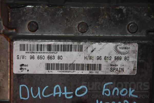 Блок управления двигателем Citroen Jumper 2.2Mjet 2006-2014 9665066380 71586 - 2