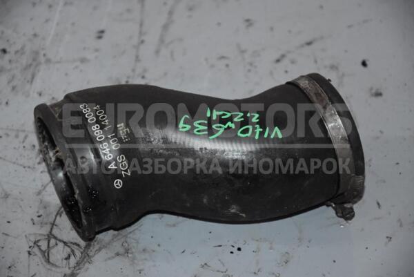 Патрубок интеркулера радиатор-коллектор Mercedes Vito 2.2cdi (W639) 2003-2014 A6460980083 73006  euromotors.com.ua