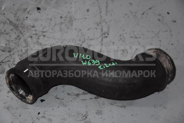 Патрубок интеркулера радиатор-коллектор Mercedes Vito 2.2cdi (W639) 2003-2014 A6395280982 73007  euromotors.com.ua