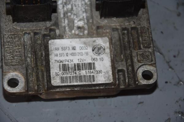 Блок управления двигателем Fiat Grande Punto 1.4 8V 2005 51847330 74601 - 2