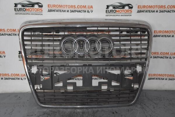 Решітка радіатора хром -09 Audi A6 (C6) 2004-2011 4F0853651 75760  euromotors.com.ua