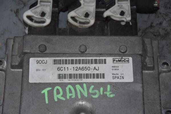 Блок управления двигателя комплект Ford Transit 2.0tdci 2006-2013 6C1112A650AJ 75862 - 2