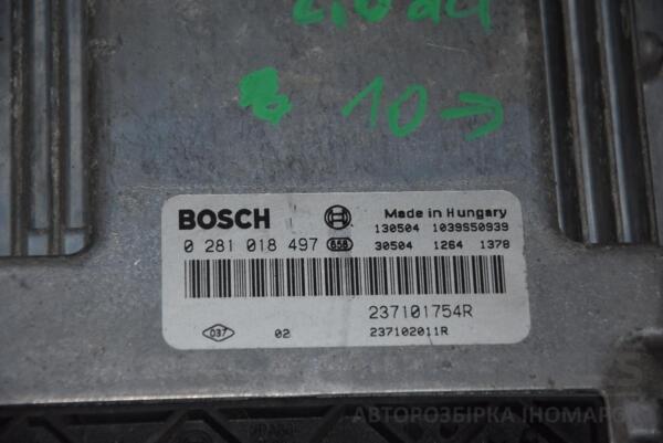 Блок управління двигуном комплект 10- Renault Trafic 2.0dCi 2001-2014 0281018497 75970 - 2