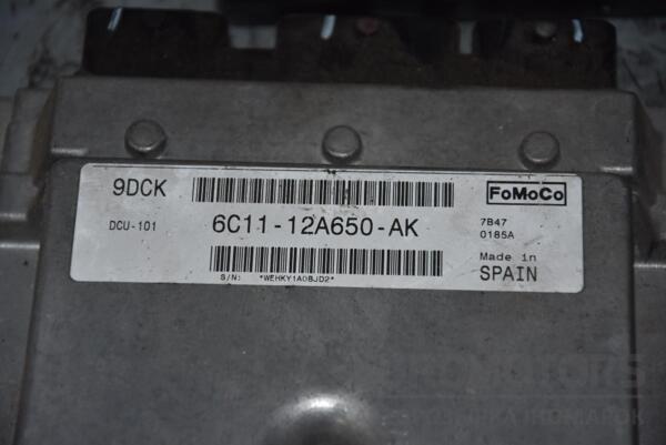 Блок управления двигателем комплект Ford Transit 2.4tdci 2006-2013 6C1112A650AK 75972 - 2