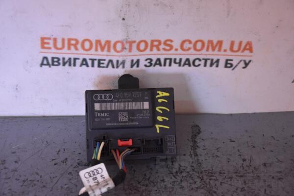 Блок управління двері задній лівий електро Audi A6 (C6) 2004-2011 4F0959795F 76189 - 2