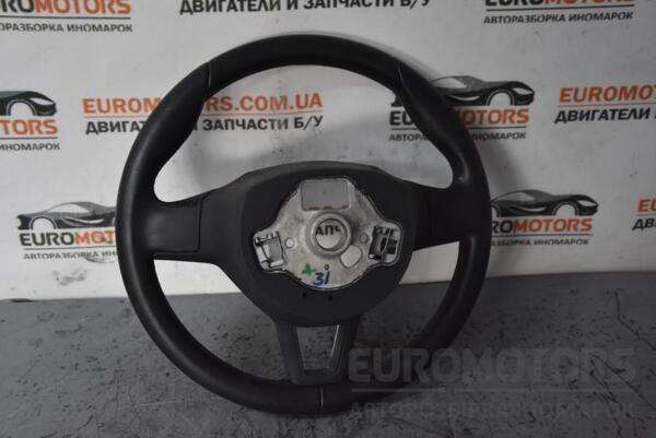 Руль 3 спицы под Airbag Skoda Fabia 2014 3V0419091L 76242 - 2