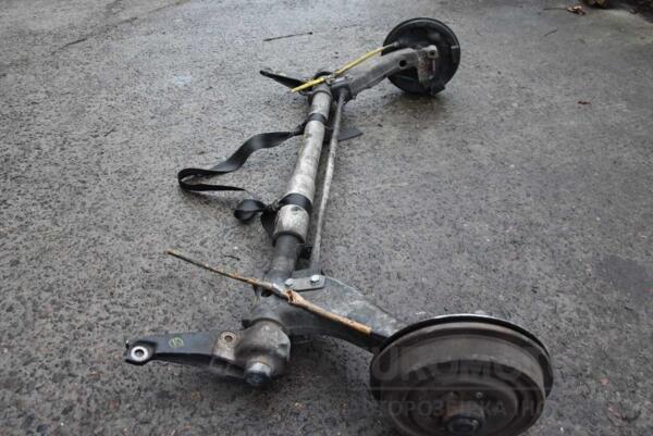 Балка задня в зборі під барабани без ABS 2-х торсіонна Renault Kangoo 1998-2008 77704 - 3