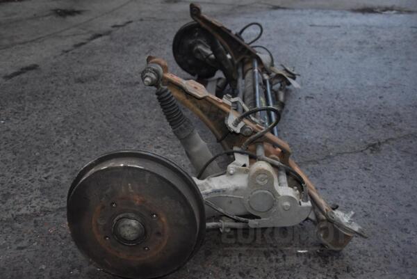 Балка задняя в сборе под барабаны с ABS Citroen Berlingo 1996-2008 9634828210 77720 - 2
