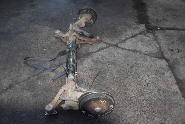 Балка задня в зборі під барабани без ABS Citroen Berlingo 1996-2008 77740 - 3