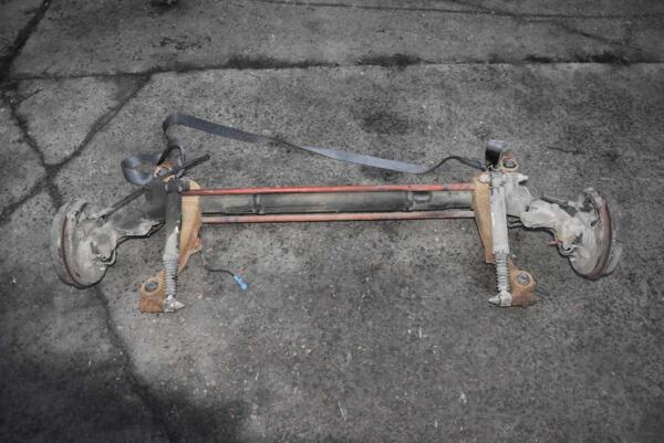 Балка задняя в сборе под барабаны с ABS Peugeot 206 1998-2012 77757 - 4
