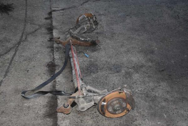 Балка задня в зборі під диски з ABS Peugeot 206 1998-2012 77761 - 2