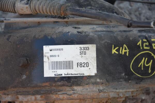 Міст ведучий задній в зборі під диски з ABS i = 3.333 Kia Sorento 2.5crdi 2002-2009 520003E820 77841 - 5