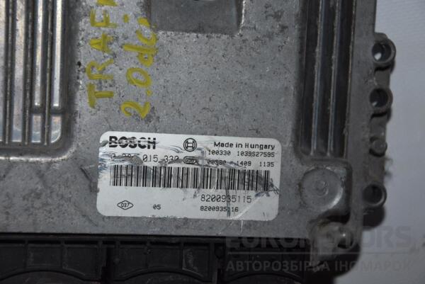 Блок управління двигуном комплект Renault Trafic 2.0dCi 2001-2014 0281015330 77923 - 2