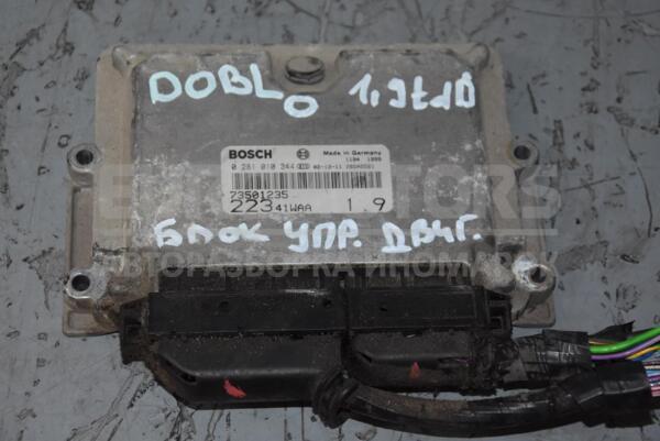 Блок управления двигателем Fiat Doblo 1.9Jtd 2000-2009 0281010344 78191 - 1