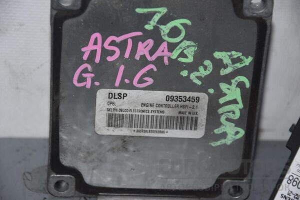 Блок управління двигуном комплект Opel Astra 1.6 16V (G) 1998-2005 09353459 79046 - 2