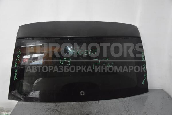 Скло кришки багажника універсал Peugeot 206 1998-2012  79265  euromotors.com.ua