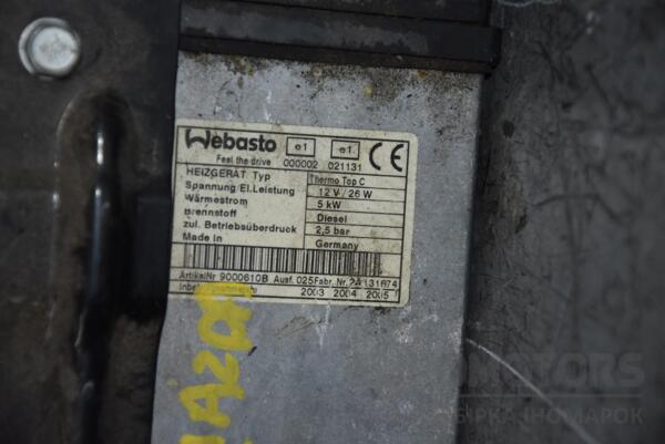 Автономный отопитель Webasto Mazda 6 2002-2007 000002021131 81227 - 3
