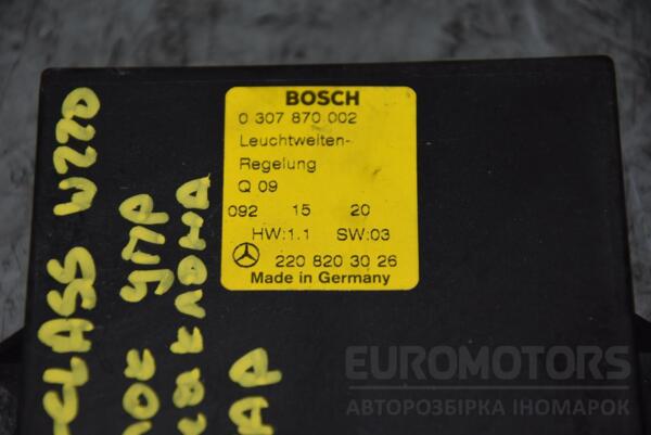 Блок управления угла наклона фар Mercedes S-class 3.2cdi (W220) 1998-2005 0307870002 81411 - 2