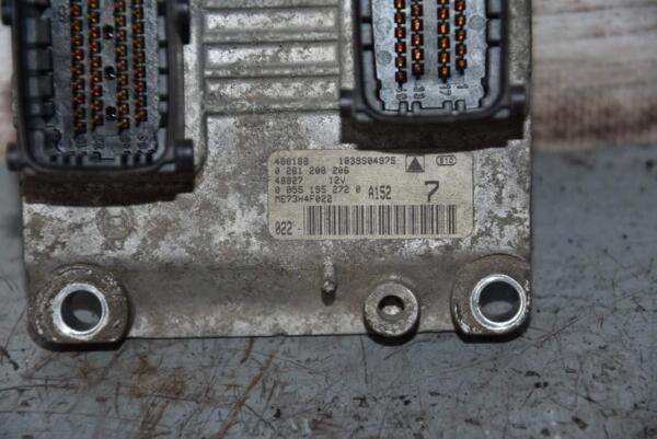 Блок управления двигателем Fiat Doblo 1.4 16V 2010 0261208206 82048 - 2