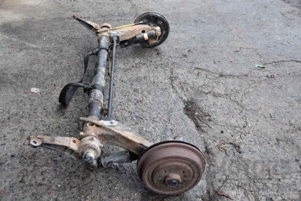 Балка задняя в сборе под барабаны без ABS 2-х торсионная Renault Kangoo 1998-2008 82610 - 4