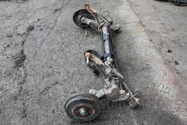 Балка задня в зборі під барабани з ABS Citroen Berlingo 1996-2008 9634828210 82636 - 3
