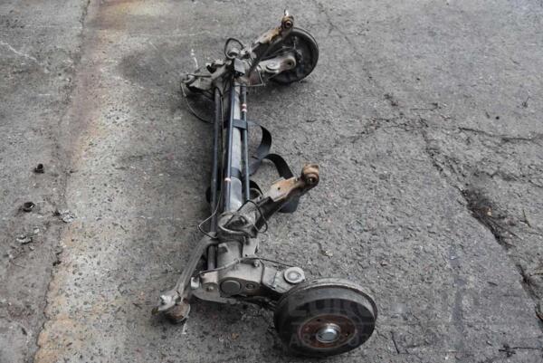 Балка задня в зборі під барабани з ABS Citroen Berlingo 1996-2008 9634828210 82636 - 4