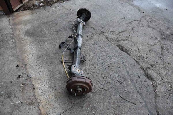 Балка задняя в сборе под барабаны без ABS Ford Transit 2006-2013 82640 - 3