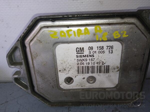Блок управления двигателем комплект Opel Zafira 1.8 16V (A) 1999-2005 09158726 83948 - 2