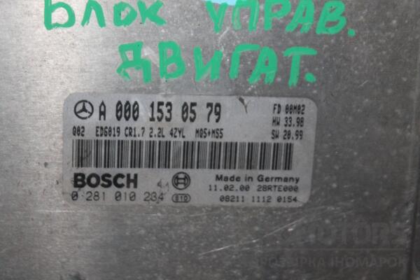 Блок керування двигуном Mercedes Vito 2.2cdi (W638) 1996-2003 0281010234 85339 - 2