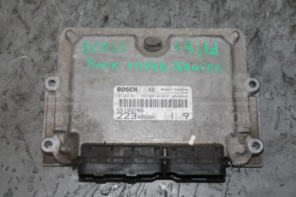 Блок управления двигателем Fiat Doblo 1.9jtd 2000-2009 0281011557 85345 - 1