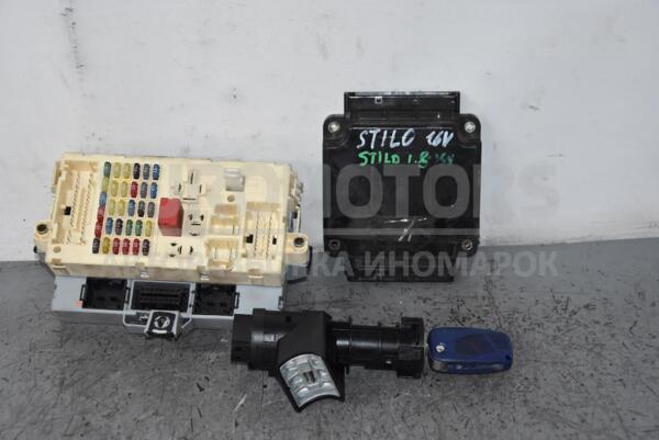 Блок управления двигателем комплект Fiat Stilo 1.8 16V 2001-2007 55190274 85774 - 1
