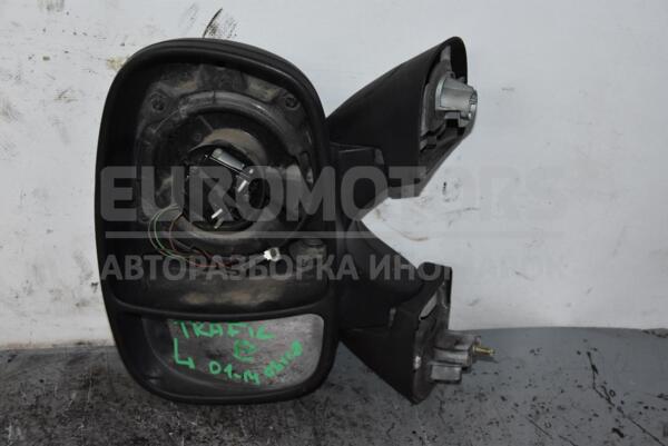 Зеркало левое (корпус) Renault Trafic 2001-2014 7701473245 86105  euromotors.com.ua