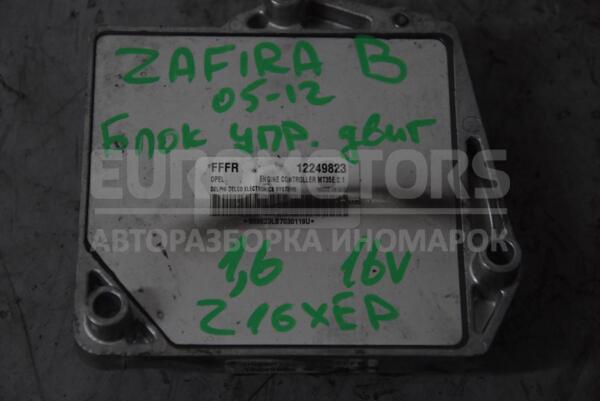 Блок управления двигателем Opel Zafira 1.6 16V (B) 2005-2012 12249823 86564  euromotors.com.ua