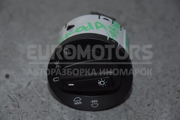 Перемикач світла фар з ВТФ Skoda Fabia 2014 5E0941431F 87214 euromotors.com.ua