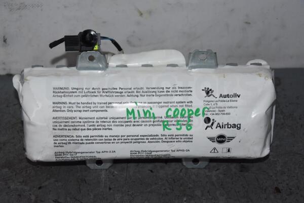 Подушка безопасности пасажира Airbag 07- Mini Cooper (R56) 2006-2014 392755735A 87879 - 1