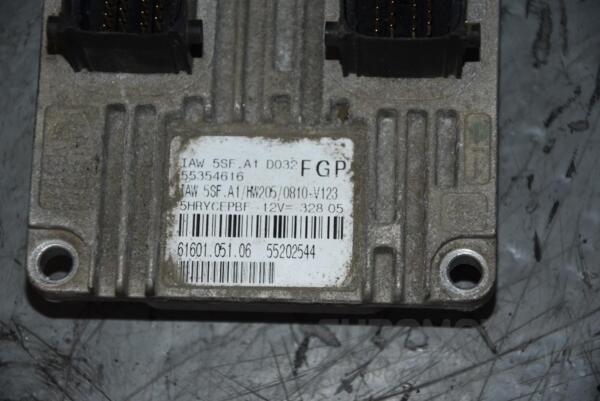 Блок управління двигуном комплект Fiat Stilo 1.6 16V 2001-2007 55202544 89152 - 2