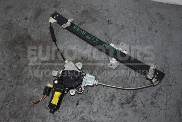 Стеклоподъемник передний правый электр 2 пина Hyundai Getz 2002-2010 988201C100 89769 - 1