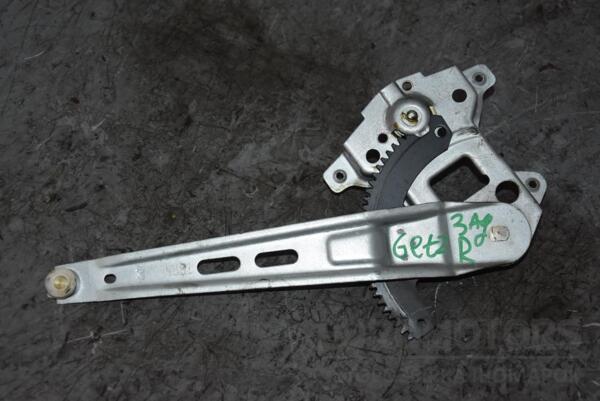 Стеклоподъемник задний правый механ Hyundai Getz 2002-2010 89825 - 2