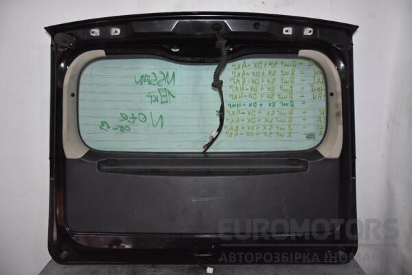 Крышка багажника в сборе со стеклом Nissan Note (E11) 2005-2013 K01009U0MA 89984 - 2