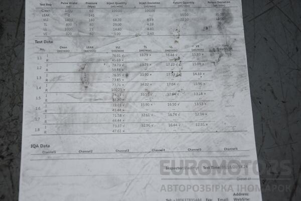 Форсунка дизель електро Ford Connect 1.8tdci 2002-2013 EJBR02201Z 91012 - 2