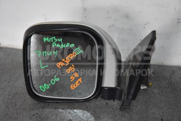 Зеркало левое электр 7 пинов Mitsubishi Pajero (III) 2000-2006 MR978998 92186 - 1