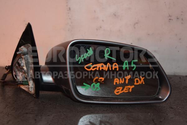 Зеркало правое электр 6 пинов -09 Skoda Octavia (A5) 2004-2013 1Z1857508F 92215 - 1